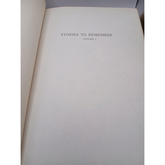 Stories To Remember Thomas B Costain Book Club Edition 1956 Vol 1 Dust Jacket - Picture 6 of 10